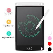 Tablet Lousa Mágica Infantil Escrever Desenhar Lcd Branco