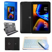 Tablet M7 64Gb 4Gb Wi-Fi Com Kit Teclado Sem Fio e Mouse Azul + Capa Giratória - Multilaser