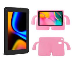 Tablet M7 Wi-fi 64GB 4GB Ram 7" NB409 Com Capa Infantil Universal Rosa