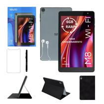 Tablet M8 Wi-Fi 64GB 6GB Ram 8' Octa Core + Caneta e Película de Vidro - Multilaser