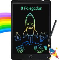Tablet Mágico Lousa Digital Educativo Preto Criança Desenhar