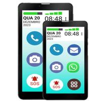 TABLET MAMÃEFONE 32GB 4G MULTILASER BOTÃO SOS USO FÁCIL Cor:Preto TABLET MAMÃEFONE 32GB 4G MULTILASER BOTÃO SOS USO FÁCIL Cor:Preto