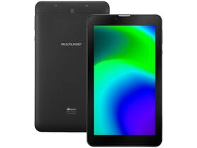 Tablet Multi M7 7” 3G Wi-Fi 32GB Android 11 - Quad-Core Câmera Integrada