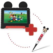 Tablet Multi Mickey 7 pol. 4GB RAM 64GB Android 13 + Case + Wi-fi + Termometro Digital do Mickey NB4131K