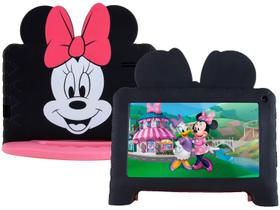 Tablet Multi Minnie 7" 4GB RAM 64GB Rosa e Preto - NB414