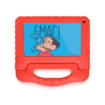 Tablet Multi Turma Da Monica 7 4gb Ram 64gb Android 13 Nb415 Cor Vermelho