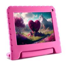 Tablet Multilaser Go Edition Kid Pad, 7", 64GB, Android 13, Rosa