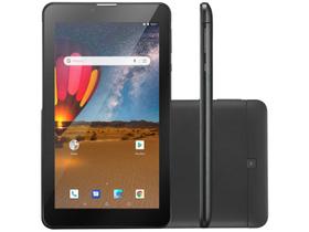 Tablet Multilaser M7 3G Plus Dual Chip Quad Core 1 GB de Ram Memória 16 GB Tela 7'' Preto