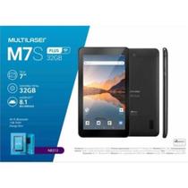 Tablet Multilaser M7S PLUS NB312 32GB WI-FI ANDROID 8.1 1GB RAM Cam.1.3/2MP Tela 7 Bluetooth ANATEL