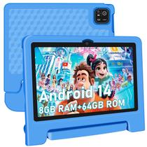 Tablet NRKDUBQ Kids 10.1" IPS HD 64 GB 8 GB RAM Android 14 azul