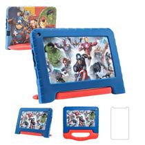 Tablet Para Criança Infantil Avengers 64GB 4GB Com Pelicula