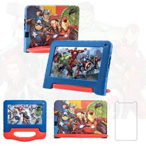 Tablet Para Criança Infantil Avengers 64GB 4GB Com Pelicula