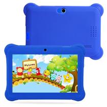 Tablet para crianças A33 Mali-400 MP GPU de 7 polegadas com tela de toque azul