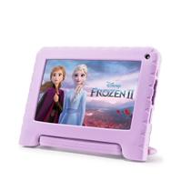 Tablet Para Crianças Frozen II 4GB RAM + 64GB + Tela 7 pol + Case + Wi-fi + Android 13 + Quad Core Multi - NB416