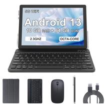 Tablet PEICHENG 10.1 Android 13.0 10 GB de RAM 64 GB de ROM + Acessórios