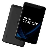 Tablet Positivo TAB Q8 T800 32GB Wi-Fi 8 Pol. 4G Função Celular Preto