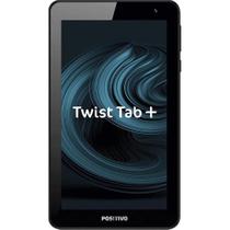 Tablet Positivo Twist Tab+ 2GB RAM + 64GB Tela de 7” Android 11 Go Bateria 3100mAh - Grafite