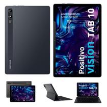 Tablet Positivo Vision 10 4GB Ram 128GB 4G Com Capa Teclado Magnético Positivo Tablet Positivo Vision 10 4GB Ram 128GB 4G Com Capa Teclado Magnético Positivo
