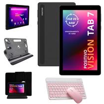 Tablet Positivo Vision 7"128+3 Kit Teclado BT e Mouse e Capa