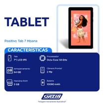 Tablet Positivo Vision Moana 7p 3gbram 64gb - 11209497/ 11213520
