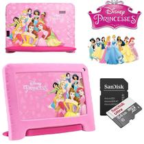 Tablet Princesas 64GB 4GB Ram 7" Com Cartão De Memória 64GB Incluso NB418 - Multilaser