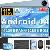 Tablet QDDQ Android 14 11 polegadas 12 GB RAM 128 GB ROM 1 TB Expandir Tablet QDDQ Android 14 11 polegadas 12 GB RAM 128 GB ROM 1 TB Expandir
