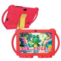 Tablet RUIQIAI 2025 Kids Android 12 de 7 polegadas 4 GB+32 GB com capa