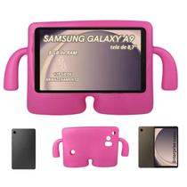 Tablet Samsumg Galaxy Tab A9 4G 8.7" 128GB 8Gb Ram Com Capa Infantil Rosa