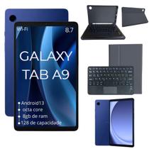 Tablet Samsung A9 Azul Navy 128GB Wi-Fi Com Capa Teclado BT Tablet Samsung A9 Azul Navy 128GB Wi-Fi Com Capa Teclado BT