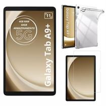 Tablet Samsung A9+ C/ Chip 5G 64GB 4GB Prata Com Capa