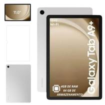 Tablet Samsung A9 Plus X210 Prata WiFi 64GB 4GB Com Película de Proteção Modelo Prateado Versátil