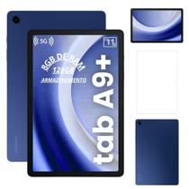 Tablet Samsung Galaxy A9 Plus X216 Navy Com Chip 5G 128GB 8GB Ram 11 Polegadas Com Película de Proteção