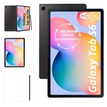 Tablet Samsung Galaxy S6 Lite Wifi 128GB 4GB Caneta Spen Samsung e Película de Proteção