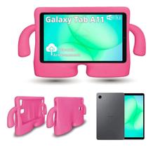 Tablet Samsung Galaxy Tab A11 64gb 4gb Wifi Com Capa Rosa Ci