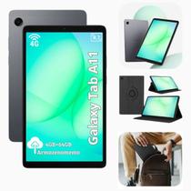 Tablet Samsung Galaxy Tab A11 SMX135 8.7 4G 64GB 4GB RAM Cinza com Capa Giratória