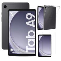 Tablet Samsung Galaxy Tab A9 64GB 4GB Rede 4g Tela 8.7 Polegadas Com Capa de Silicone Transparente e Pelicula de Proteção Modelo X115