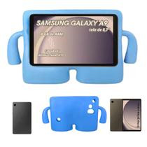 Tablet Samsung Galaxy Tab A9 Chip 4G 8.7 128GB 8Gb Ram Com Capa Infantil Azul