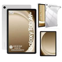 Tablet Samsung Galaxy Tab A9 Com Chip 5G 64GB 4GB Com Capa Transparente de Silicone e Pelicula de Proteção Modelo X216