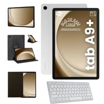 Tablet Samsung Galaxy Tab A9 Plus 128GB 8GB ram WiFi Com Teclado Bluetooth Branco e Capa Giratória Modelo X210