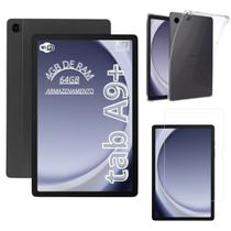 Tablet Samsung Galaxy Tab A9 Plus WiFi 64GB 4GB Tela 11 Polegadas Com Pelicula De Proteção e Capa De Silicone Transparente Modelo X216 Tablet Samsung Galaxy Tab A9 Plus WiFi 64GB 4GB Tela 11 Polegadas Com Pelicula De Proteção e Capa De Silicone Transparente Modelo X216