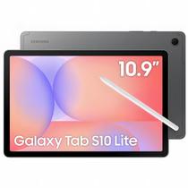 Tablet Samsung Galaxy Tab S10 Lite 5G 128GB 6GB RAM Silver Grey Original Lacrado Com NFe Ideal Para Faculdade Estudos Trabalho e Entretenimento