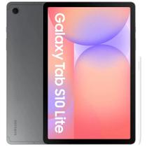 Tablet Samsung Galaxy TAB S10 Lite, Somente WiFi, 128gb ARMAZENAMENTO, 6gb RAM, Tela 10.9 Polegadas 90hz, Grafite, Capa book cover e S Pen inclusos