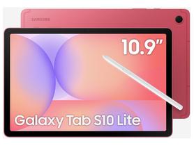 Tablet Samsung Galaxy Tab S10 Lite WiFi, 128GB, 6GB RAM, Tela 10.9", S Pen e Capa Smartbook Cover Inclusas