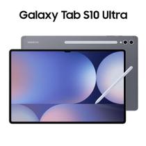 Tablet Samsung Galaxy Tab S10 Ultra WiFi 512GB 12GB RAM Câmera Traseira Dupla 13MP 8MP Frontal 12MP 12MP Tela 14.6 Cinza Com S Pen, Capa Teclad