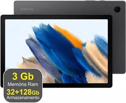 TABLET SAMSUNG TAB A A8 32GB+3GB RAM + 128GB SD + TELA 10.5 + 7040 mAh CINZA