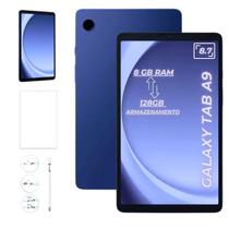 Tablet Samsung X115 Navy 128GB 8GB Chip 4G Azul Com Pelicula