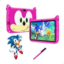 Tablet Sonic Rosa kids Infantil 7 Polegadas Memória 64Gb