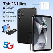 Tablet STQC Tab 26 Ultra 10,1 polegadas 16 GB+1 TB 5G Dual SIM preto Tablet STQC Tab 26 Ultra 10,1 polegadas 16 GB+1 TB 5G Dual SIM preto