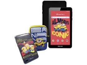 Tablet T780MF Twist Tab Minions com Capa 7 Polegadas 64GB Quad-Core Positivo