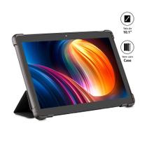 Tablet U10 4G 64GB Tela 10.1 Pol. 3GB RAM + Wi-Fi Dual Band com Google Kids Space Android 12 Prata - NB386